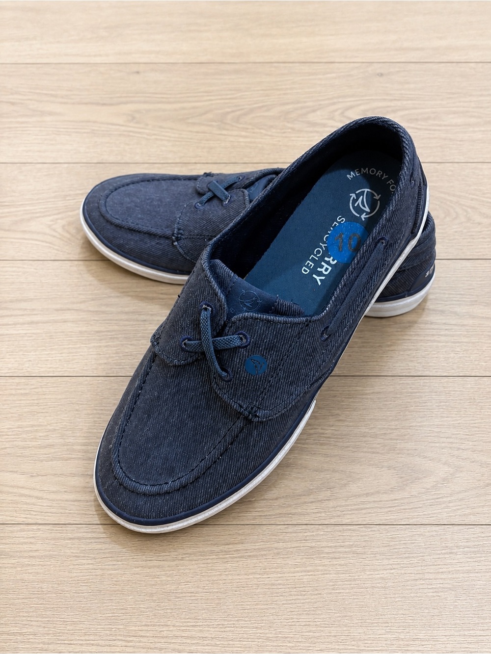 Women’s Sperry Boat Shoes – Denim Blue – Size 10